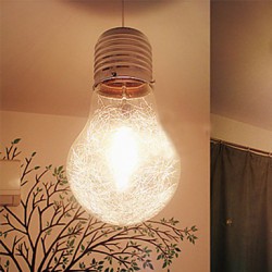 Pendant Lights Traditional/Classic / Rustic/Lodge / Vintage / Retro Bedroom / Dining Room / Kitchen / Kids Room Glass