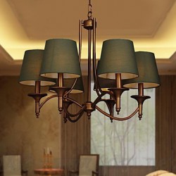 40W Modern/Contemporary / Traditional/Classic / Rustic/Lodge / Vintage / Country Antique Brass Metal Chandeliers / Pendant Light
