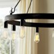 60W E27 Retro Style Iron Pendent Light with 8 Lights