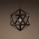 60W Iron Pendent Light with Painting Finish