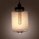 Modern Glass Pendant Lights with 2 Lights in Transparent Bottle Design