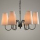 Max 60W Traditional/Classic Electroplated Chandeliers Living Room / Bedroom / Dining Room / Study Room/Office / Hallway