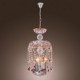 Modern Crystal Pendant Lights with 3 Lights in Glass Shade