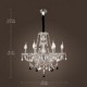 20-60W Rustic/Lodge Crystal Others Glass Chandeliers Living Room / Bedroom