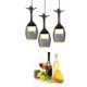 Pendant Lights LED 3 Lights Round Backplate Modern/Contemporary Living Room / Bedroom/Office Metal