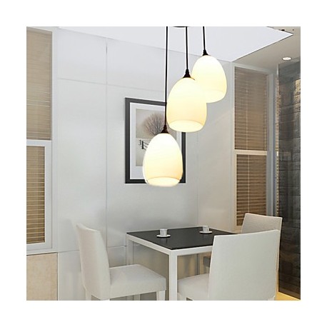 E27 16*19CM Contemporary And Contracted L Creative Glass Ball Meals Chandeliers Led Lamp Light