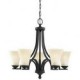 Max 40W Traditional/Classic Painting Chandeliers Living Room / Bedroom / Dining Room