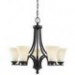 Max 40W Traditional/Classic Painting Chandeliers Living Room / Bedroom / Dining Room