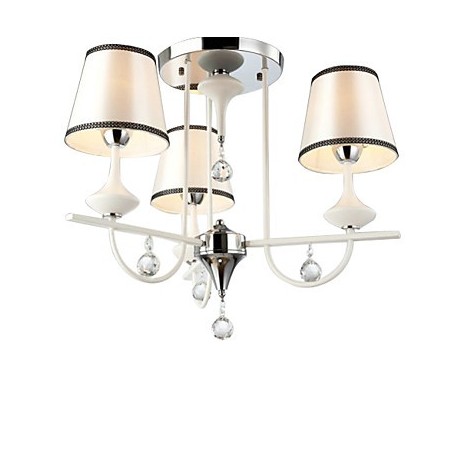 Max 60W Modern/Contemporary Crystal Chrome Metal Chandeliers Living Room / Bedroom