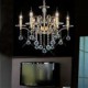 MAX:60W Traditional/Classic Crystal Gold Metal Chandeliers Bedroom / Dining Room / Study Room/Office / Hallway