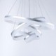 Acrylic Chandeliers LED Ring Pendant Light Lamp Lighting Fixtures with Dining room Bedroom AC100 to 240v CE FCC UL