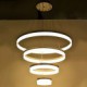 Acrylic Chandeliers LED Ring Pendant Light Lamp Lighting Fixtures with Dining room Bedroom AC100 to 240v CE FCC UL