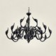 Modern Chandelier Light 24 Lights LED G4 Black Painting/ Bulb Included/ Living Room / Bedroom