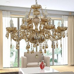 Maximum 60 W Modern/Contemporary Crystal Glass ChandeliersLiving Room / Bedroom / Dining Room / Bathroom / Study Room/Office / K