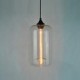 Bottle Design Pendant, 1 Light, Minimalist Iron Painting