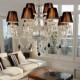 Elegant Crystal Chandelier with 12 Lights