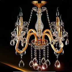 40W Modern/Contemporary / Traditional/Classic / Vintage Crystal Painting Glass ChandeliersLiving Room / Bedroom / Dining Room / 