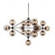 Chandeliers 15 Lights/Glass Ball Lights/ Retro Living Room / Hallway / Outdoors / Garage Metal