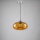 Modern Characteristic 1 Light Pendant With Transparent Shade