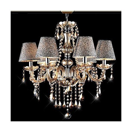 40W Modern/Contemporary/Classic/Vintage Crystal Electroplated Glass Chandeliers