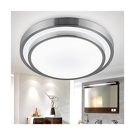 Flush Mount Lights LED 18W Bathroom Kitchen Light Round Simple Modern Diameter 35CM