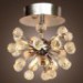 Max 10W Modern/Contemporary Crystal / Mini Style / Bulb Included Chrome Metal Chandeliers / Flush Mount Living Room / Bedroom / 