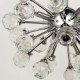 Max 10W Modern/Contemporary Crystal / Mini Style / Bulb Included Chrome Metal Chandeliers / Flush Mount Living Room / Bedroom / 