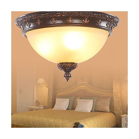 33*20CM Europe Type Style Rural Classical Absorb Dome Light LED Lamp