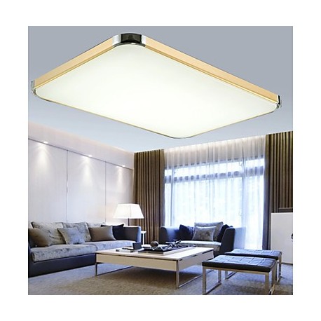64W Flush Mounte LED Light Modern Aluminum Sitting Room Bedroom Lamp Rectangle Iphone 5 Shape with Light Ajustable