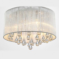 Ceiling Light Modern Crystal 4 Lights