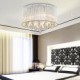 Ceiling Light Modern Crystal 4 Lights