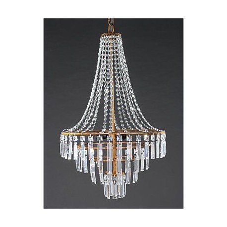 40W Modern/Contemporary / Traditional/Classic / Rustic/Lodge / Retro / Lantern / Country Crystal Antique Brass Metal Chandeliers