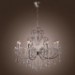 MAX:60W Traditional/Classic Crystal Chrome Metal Chandeliers Living Room / Bedroom / Dining Room / Study Room/Office / Entry / H