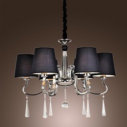40W Modern/Contemporary / Traditional/Classic / Rustic/Lodge / Vintage / Island Chrome Metal ChandeliersLiving Room / Bedroom / 