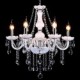 Chandeliers Crystal Modern 6 Lights /Contemporary Living Room/Bedroom/Dining Room/Office Glass