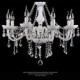 Chandeliers Crystal Modern 8 Lights /Contemporary Living Room/Bedroom/Dining Room/Office Glass