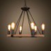 40W Traditional/Classic / Rustic/Lodge / Retro / Country / Vintage Painting Metal Pendant LightsLiving Room / Bedroom / Dining R