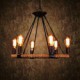 40W Traditional/Classic / Rustic/Lodge / Retro / Country / Vintage Painting Metal Pendant LightsLiving Room / Bedroom / Dining R