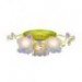 Creative Lamp Lamp Warm Garden Restaurant Rose Three Simple Bedroom Ceiling Lamps