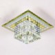 18CM Crystal Ceiling Lamp Spotlight LED SMD 3W Creative Lamp Tube Light Colorful Color Dome Light