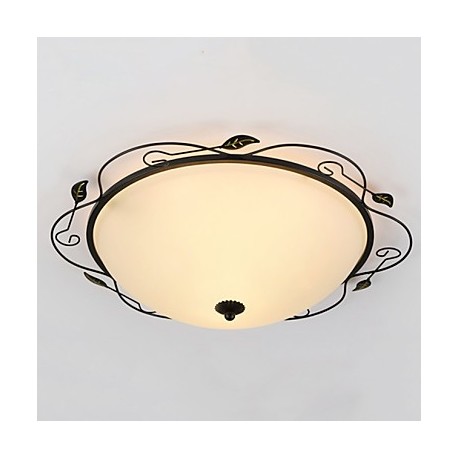 32CM Europe Type Style Rural Classical Absorb Dome Light LED Lamp