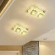 27*15*5CM Crystal Ceiling Lamp Spotlight LED SMD 6W Creative Lamp Tube Light Colorful Color Dome Light