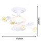 Valentine'S Day The Rose Garden Flowers And Plants Absorb Dome Light Lamp Led