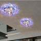 20*8.5CM Mini Crystal Ceiling Lamp Spotlight LED 3W Creative Lamp Tube Light Colorful Color Square Dome Light