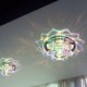 20*8.5CM Mini Crystal Ceiling Lamp Spotlight LED 3W Creative Lamp Tube Light Colorful Color Square Dome Light