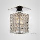 Modern/Contemporary Crystal Electroplated Metal Flush Mount Living Room / Bedroom / Dining Room / Kitchen / Hallway