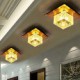 10CM Mini Crystal Ceiling Lamp Spotlight LED 3W Creative Lamp Tube Light Colorful Color Square Dome Light