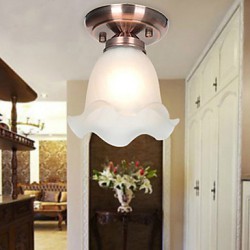 15*18CM Europe Type Resin Glass Dome Light Sweet Bedroom Study Led To Absorb Dome Light LED Lamp