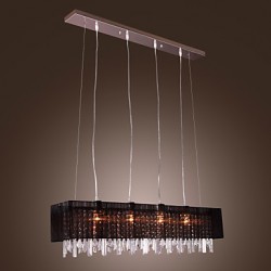 Max 60W Modern/Contemporary / Island Crystal Others Metal Pendant Lights Dining Room