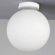 E27 220V 15CM 8-15銕ontracted And Contemporary Personality White Ball Glass Dome Light Led
